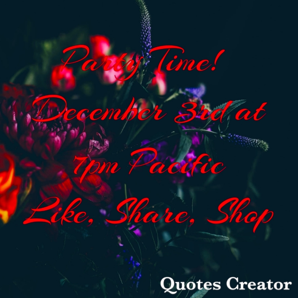 "Gifting Season is Here" 🎄🎁 December 3rd at 7pm PT. Thank you all for sharing!